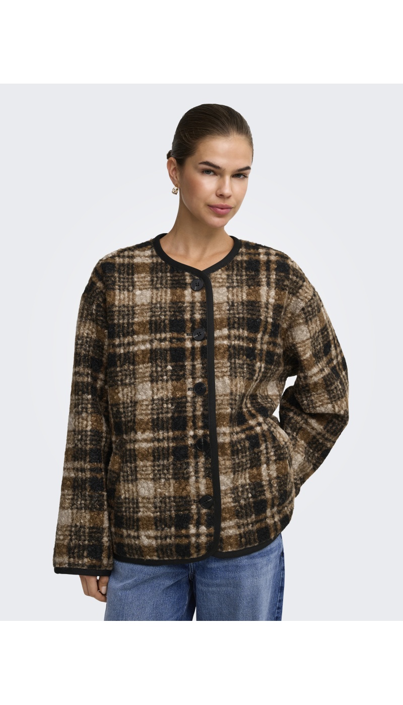 Veste Bouclette Toasted Coconut ONLANNI ONLY - 4 | MULHERES